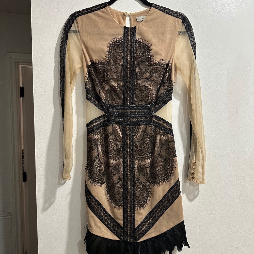 Three Floor Lace cocktail dress